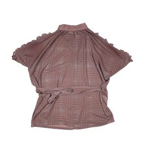 (Up To 50% Off SALE)  Soaked Tie Up Short Sleeve Blouse Top